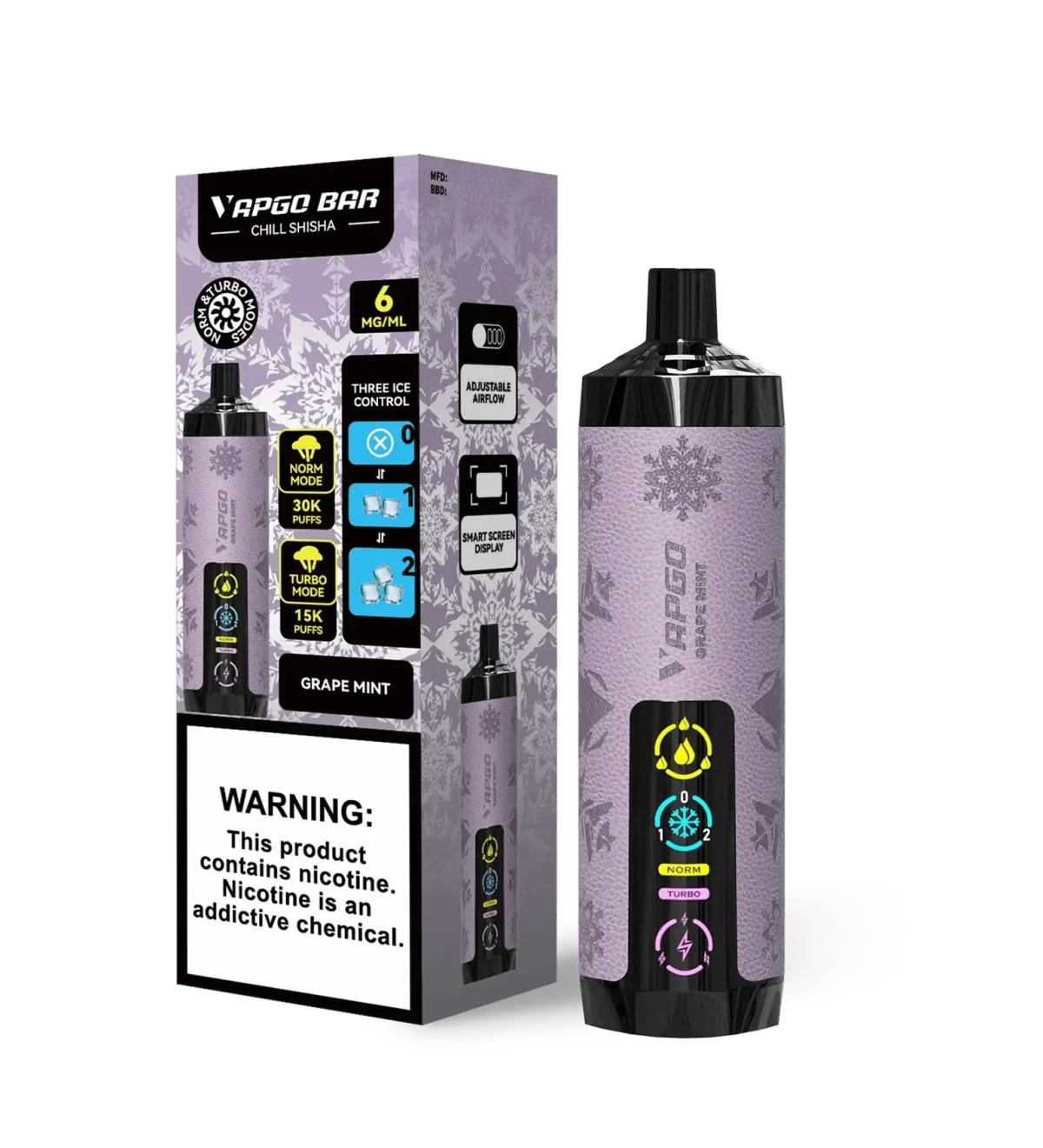 Vapgo Bar 30000 Puffs Chill Shisha Disposable Vape in Dubai