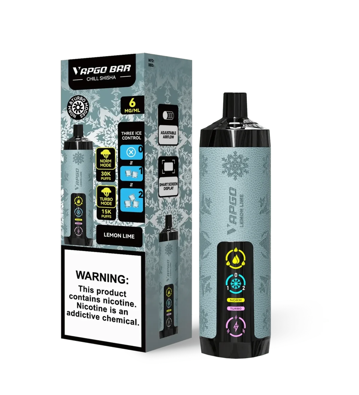 Vapgo Bar 30000 Puffs Chill Shisha Disposable Vape in Dubai