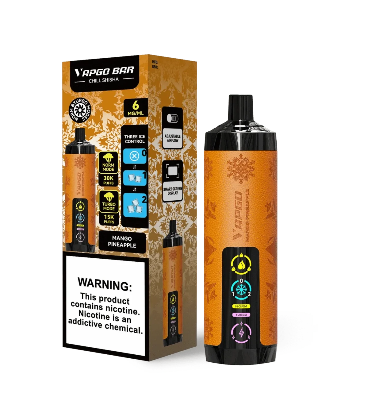 Vapgo Bar 30000 Puffs Chill Shisha Disposable Vape in Dubai