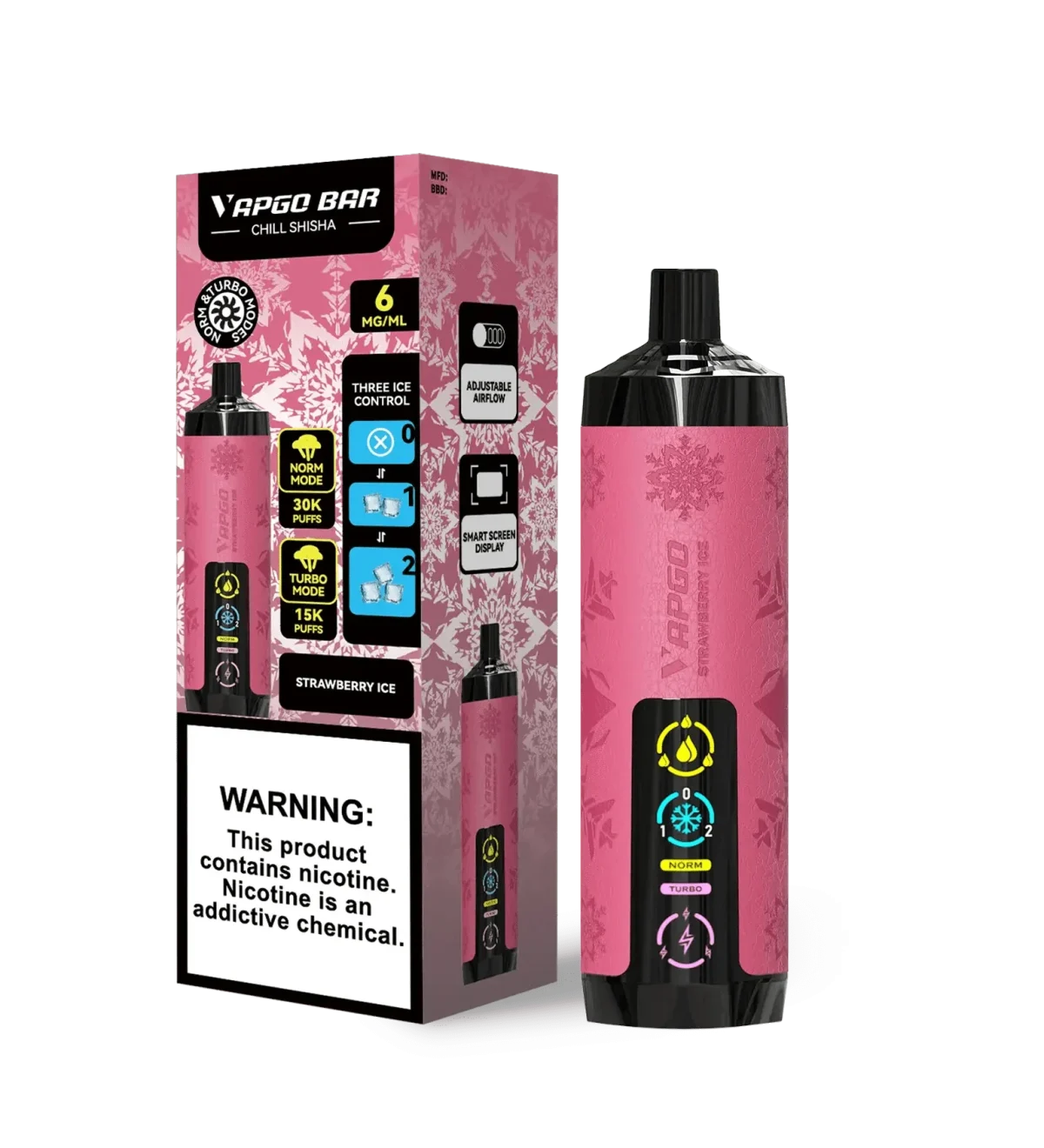 Vapgo Bar 30000 Puffs Chill Shisha Disposable Vape in Dubai