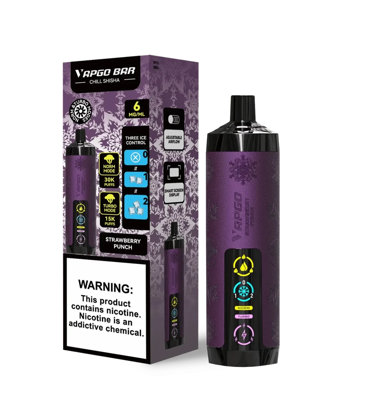 Vapgo Bar 30000 Puffs Chill Shisha Disposable Vape in Dubai