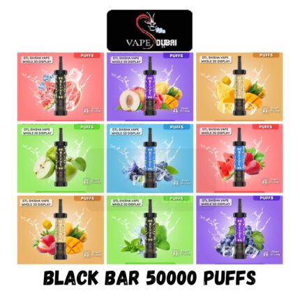 Black Bar 50000 Puffs Disposable Vape In Dubai