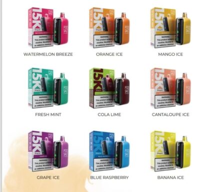 Podsalt 15k 20mg Disposable Vape in Dubai UAE