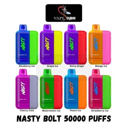 Nasty Bolt Hyperbeast 50000 Puffs Disposable Vape In Dubai
