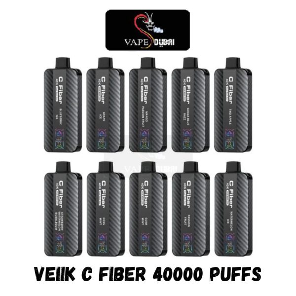 Veiik C Fiber 40000 Puffs 20mg Disposable Vape In Dubai