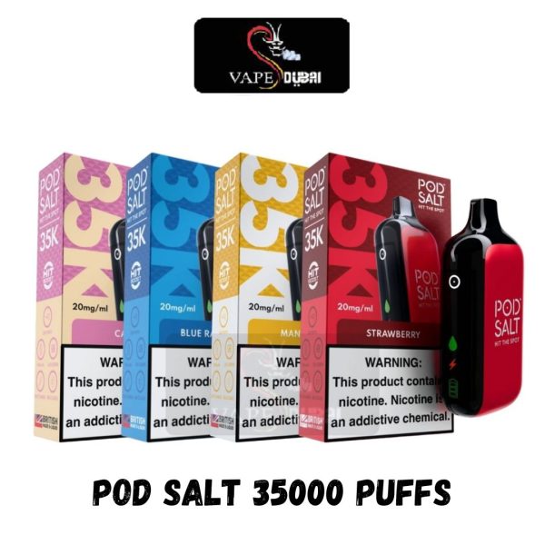 Pod Salt 35000 Puffs Disposable Vape in Dubai