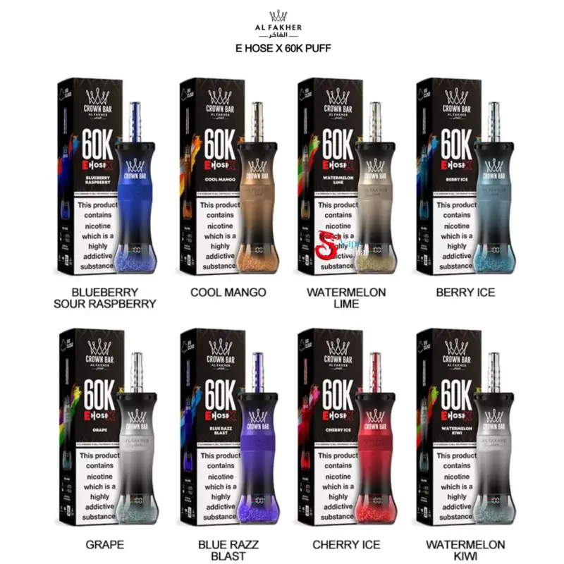 AL Fakher 60k E Hose X Hookah Disposable Vape