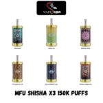 MFU Shisha X3 150000 Puffs Disposable Vape