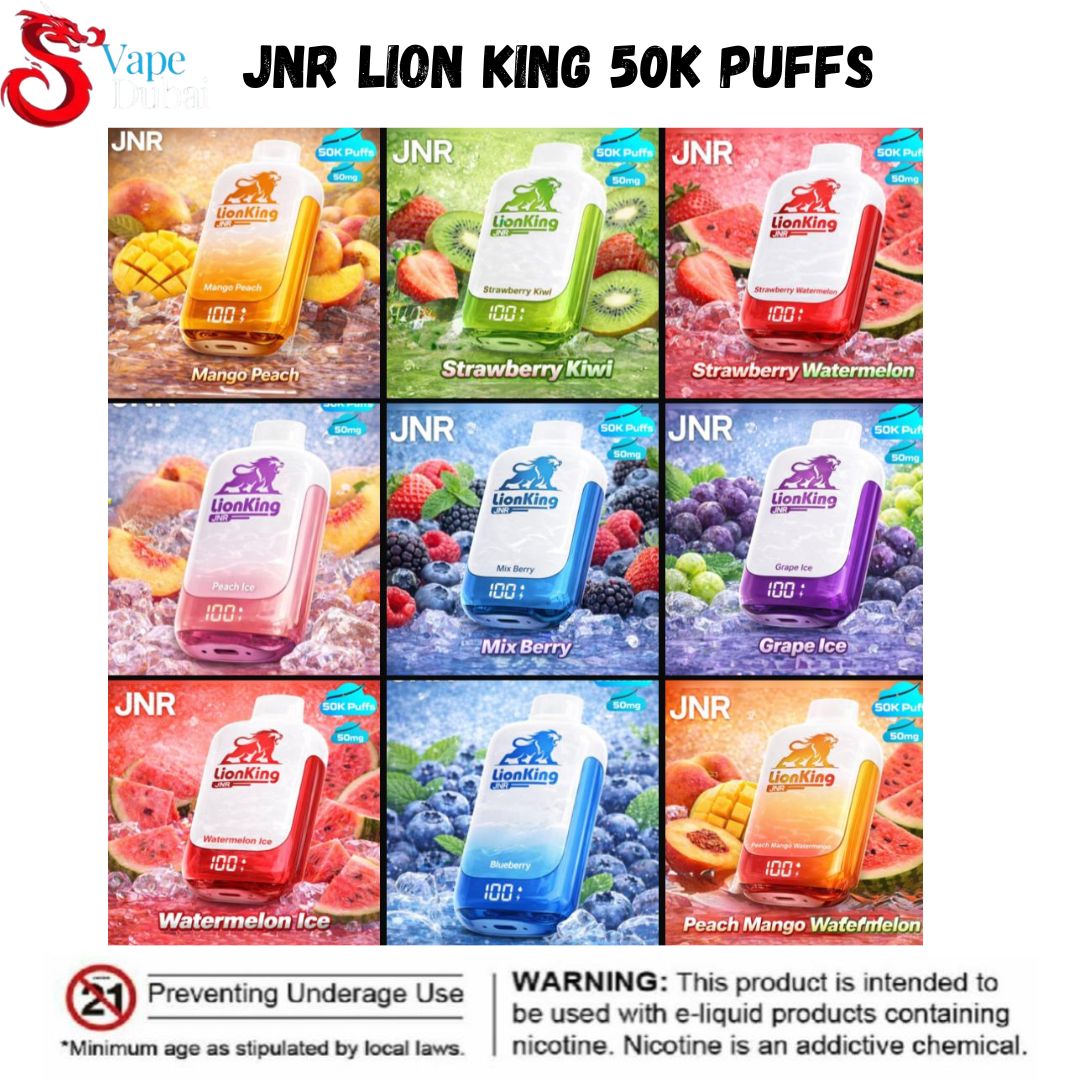 JNR Lion King 50000 Puffs Disposable Vape 50mg